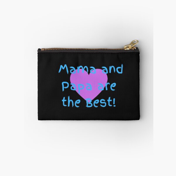 Item preview, Mama and Papa are the Best! designed and sold by POSITIVE4EVA.