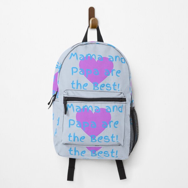 Item preview, Mama and Papa are the Best! designed and sold by POSITIVE4EVA.