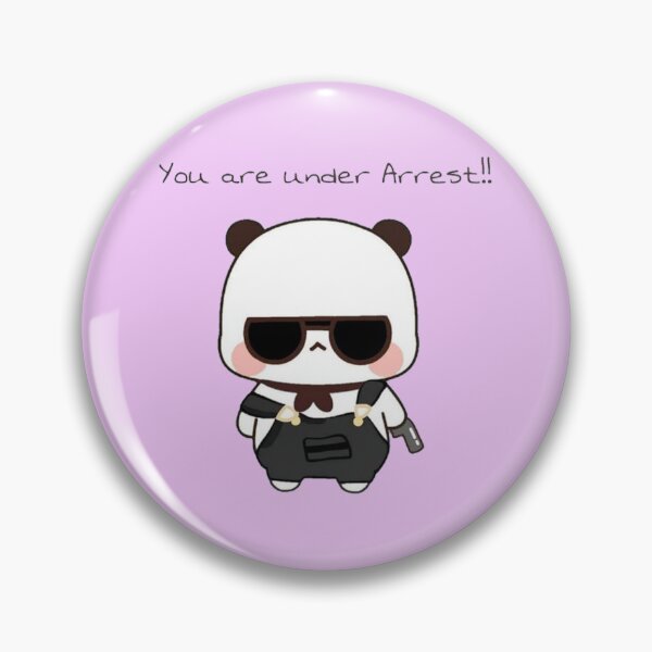 Item preview, Cute Bubu You Are Under Arrest  designed and sold by gingersweet.