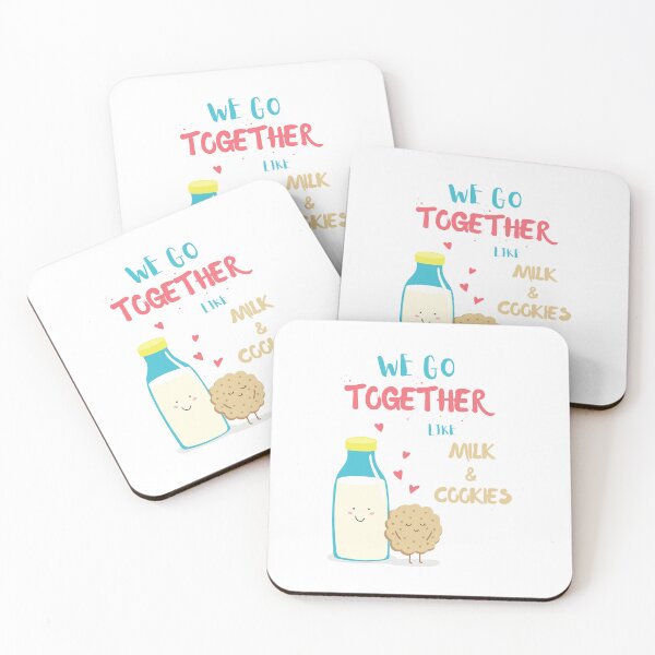 Item preview, We Go Together Like Milk and Cookies designed and sold by theunico.