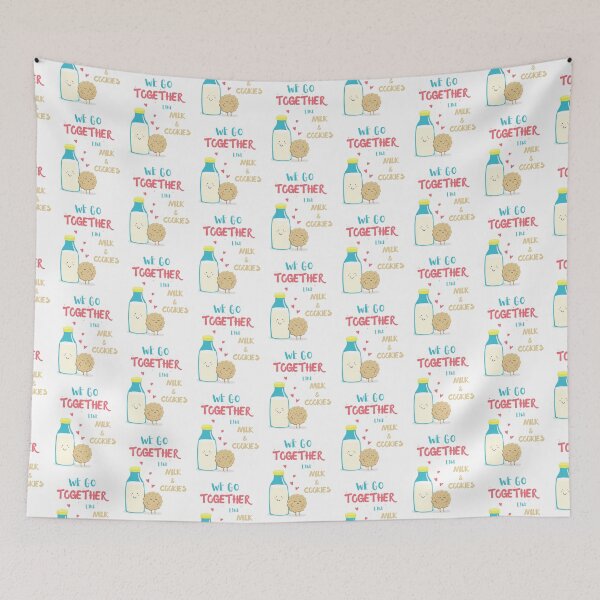 Item preview, We Go Together Like Milk and Cookies designed and sold by theunico.