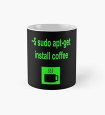 Linux sudo apt-get install coffee Mug
