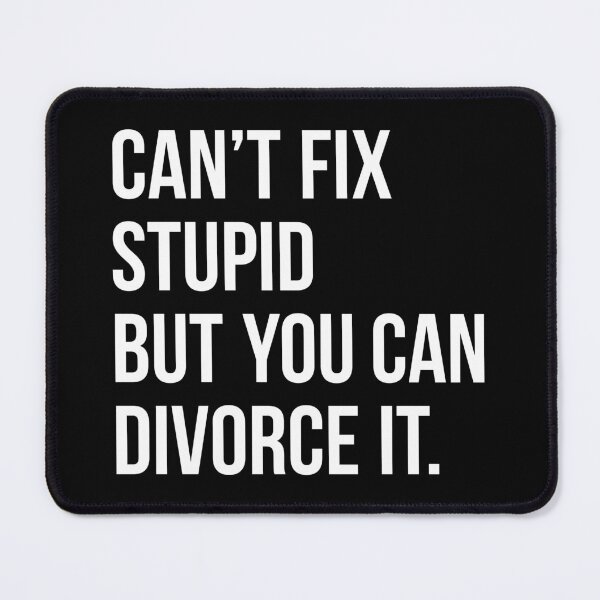 Item preview, Can't Fix Stupid But You Can Divorce It designed and sold by Eyes4.