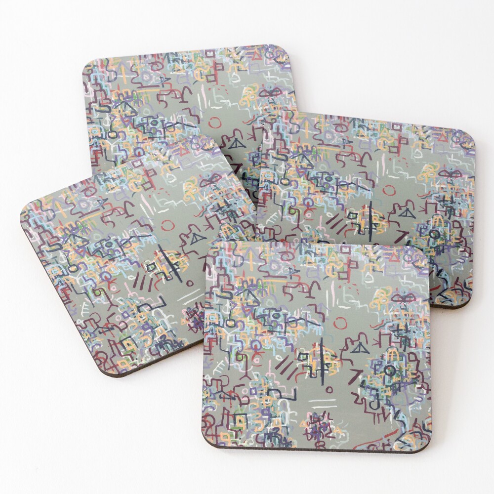 Item preview, Coasters (Set of 4) designed and sold by jiggered.