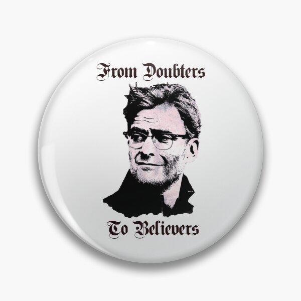Item preview, Klopp - Doubters to Believers   designed and sold by BBSportsArta.
