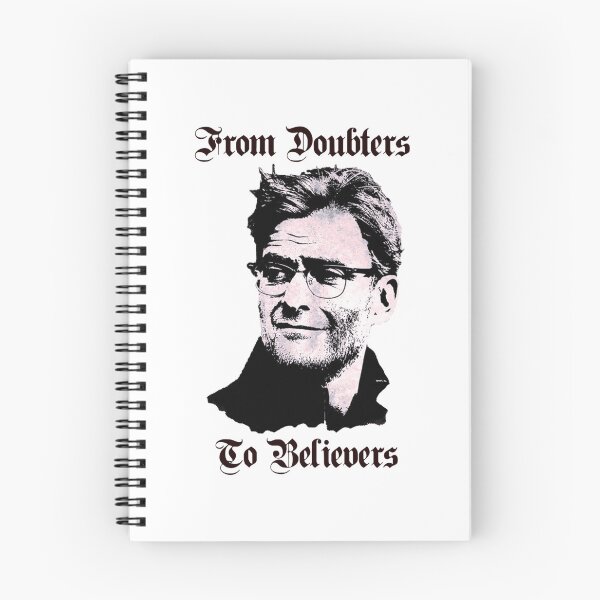 Item preview, Klopp - Doubters to Believers   designed and sold by BBSportsArta.