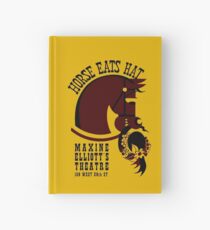 Horse eats hat Hardcover Journal