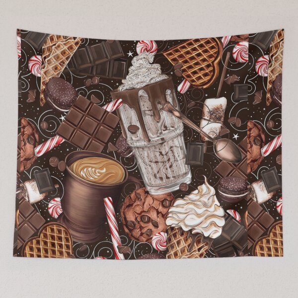Item preview, CHOCOLATE BLAST WITH ICECREAM MILKSHAKE SMOOTHIE COOKIE designed and sold by banothsonu.