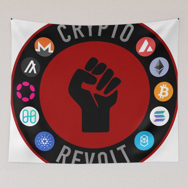 Item preview, Crypto Revolution #3 designed and sold by UpNorthArts.