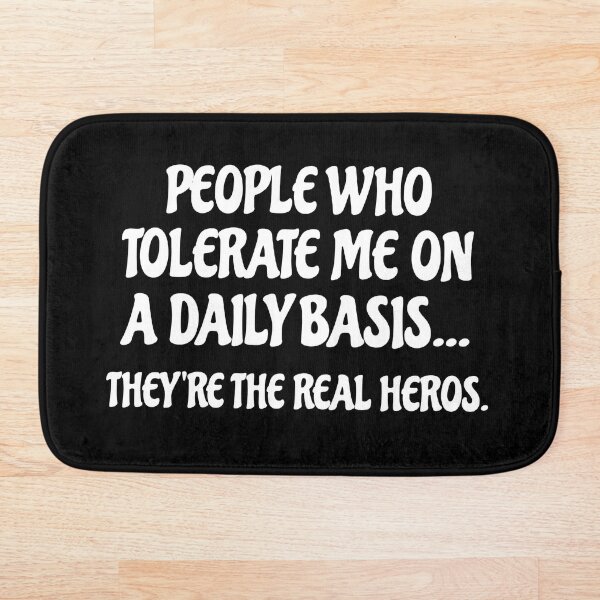 Item preview, People who tolerate me on a daily basis Funny Sarcastic gift designed and sold by Georgiodaccache.