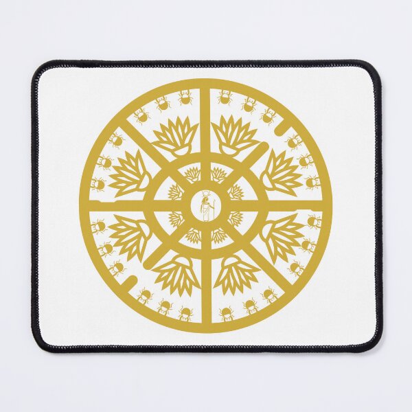 Item preview, Ancient Egyptian Design | Egyptian Symbols | White And Gold designed and sold by Egyptified.