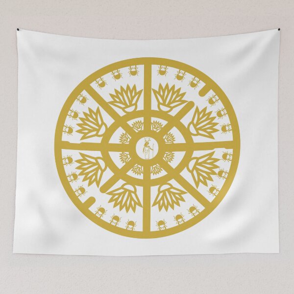 Item preview, Ancient Egyptian Design | Egyptian Symbols | White And Gold  designed and sold by Egyptified.
