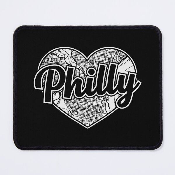 Item preview, Love Philadelphia Heart Philly City Map designed and sold by pixeljamz.