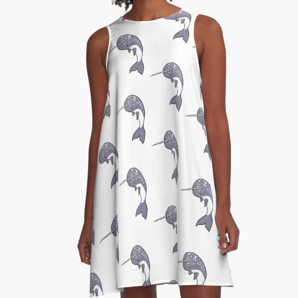 Narwhal A-Line Dress