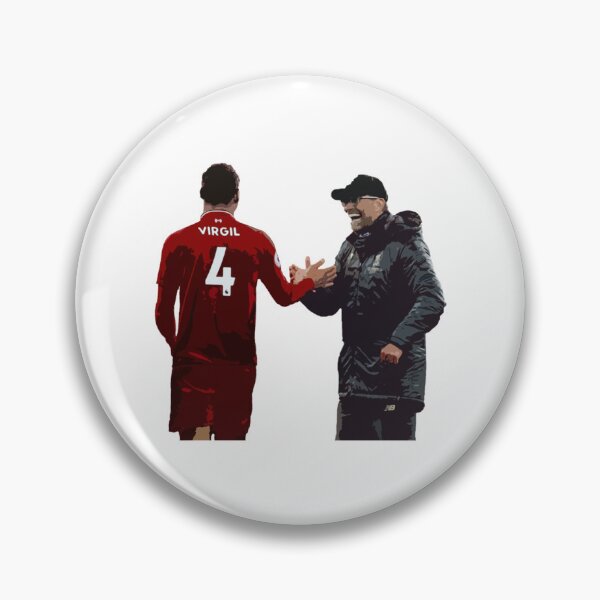 Item preview, Virgil van Dijk _amp_ Jurgen Klopp  TSHIRTS BEDDING   designed and sold by BBSportsArta.