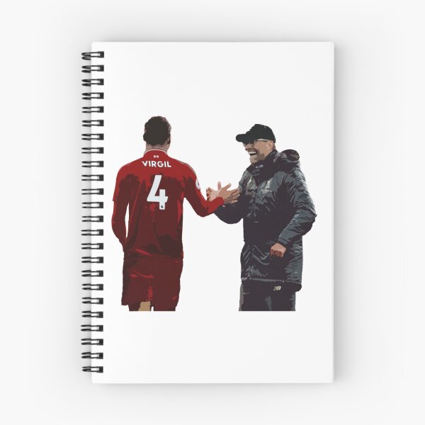 Item preview, Virgil van Dijk _amp_ Jurgen Klopp  TSHIRTS BEDDING   designed and sold by BBSportsArta.
