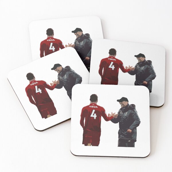 Item preview, Virgil van Dijk _amp_ Jurgen Klopp  TSHIRTS BEDDING   designed and sold by BBSportsArta.