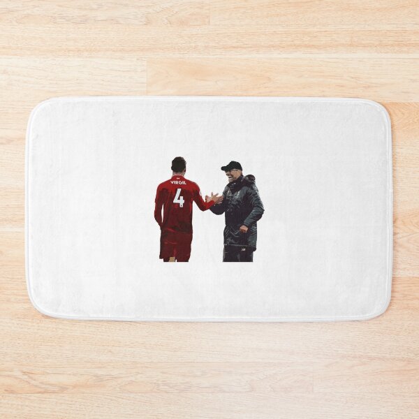 Item preview, Virgil van Dijk _amp_ Jurgen Klopp  TSHIRTS BEDDING   designed and sold by BBSportsArta.