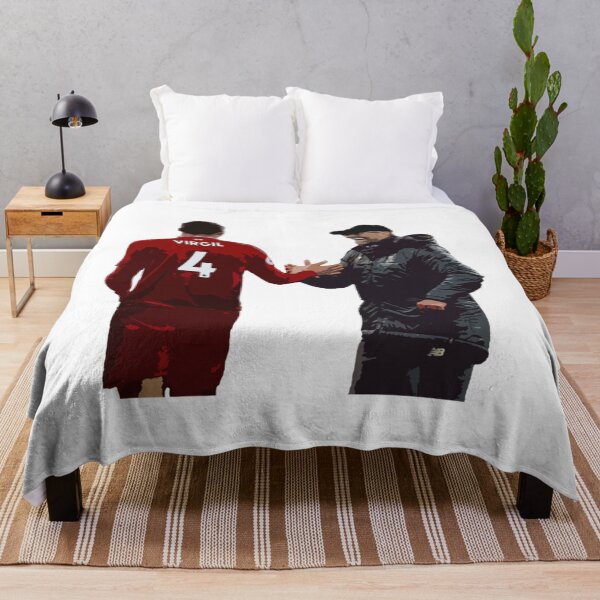 Item preview, Virgil van Dijk _amp_ Jurgen Klopp  TSHIRTS BEDDING   designed and sold by BBSportsArta.