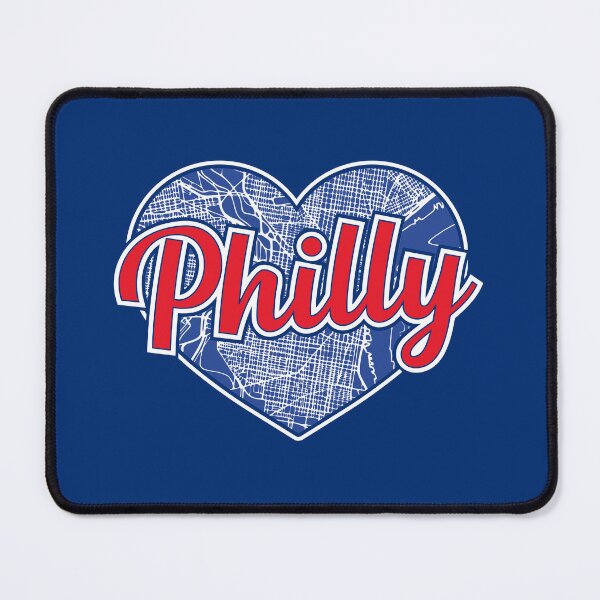Item preview, Love Philadelphia Baseball Basketball Heart Philly City Map designed and sold by pixeljamz.