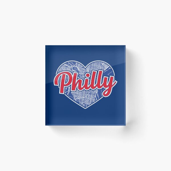 Item preview, Love Philadelphia Baseball Basketball Heart Philly City Map designed and sold by pixeljamz.