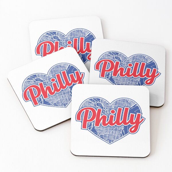 Item preview, Love Philadelphia Baseball Basketball Heart Philly City Map designed and sold by pixeljamz.