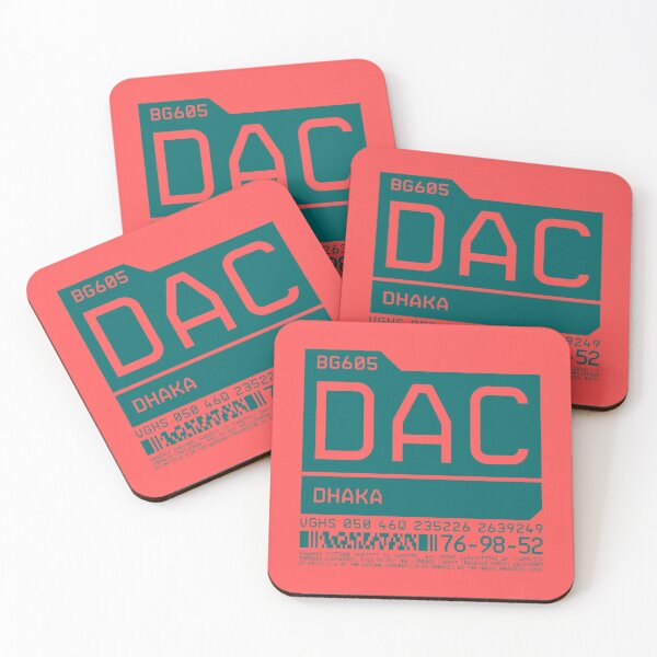 Item preview, Luggage Tag C - DAC Dhaka Bangladesh designed and sold by VoodooCircus.