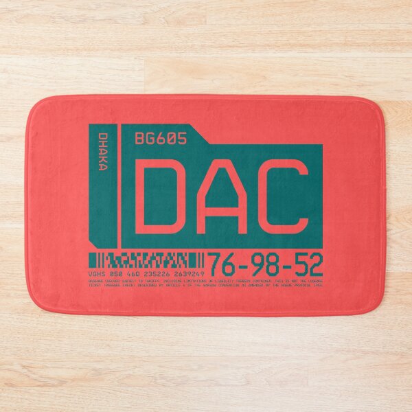 Item preview, Luggage Tag C - DAC Dhaka Bangladesh designed and sold by VoodooCircus.