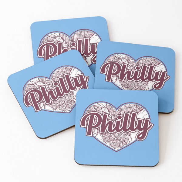 Artikelvorschau, Liebe Philadelphia Baseball Herz Philadelphia Stadtplan entworfen und verkauft von pixeljamz.