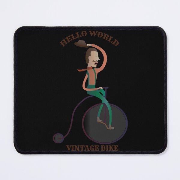 Item preview, Vintage Bike First Cyclist In The World Essential T-Shirt designed and sold by ayeshadanaqws.