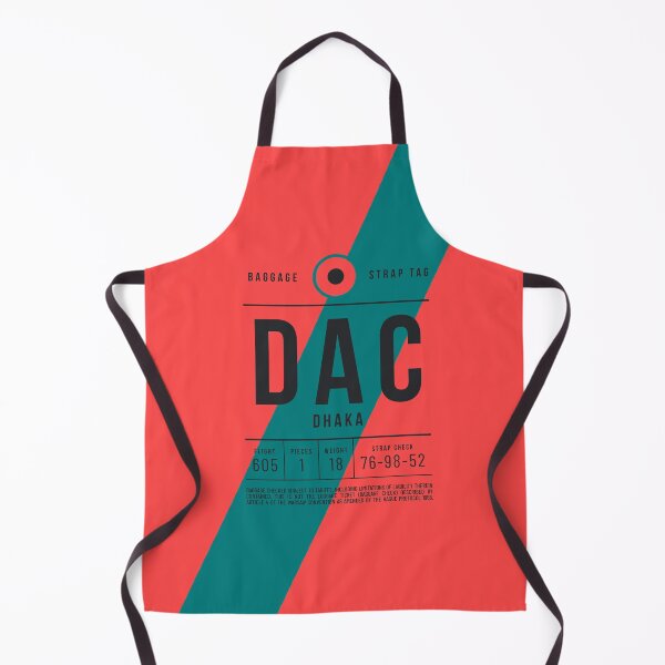 Item preview, Luggage Tag E - DAC Dhaka Bangladesh designed and sold by VoodooCircus.