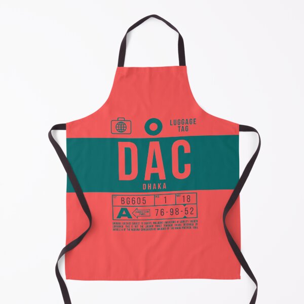 Item preview, Luggage Tag B - DAC Dhaka Bangladesh designed and sold by VoodooCircus.
