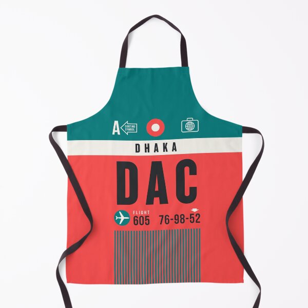 Item preview, Luggage Tag A - DAC Dhaka Bangladesh designed and sold by VoodooCircus.