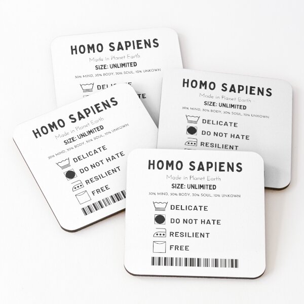 Artikelvorschau, Homo sapiens, menschlicher Barcode entworfen und verkauft von TheCellDesigns.