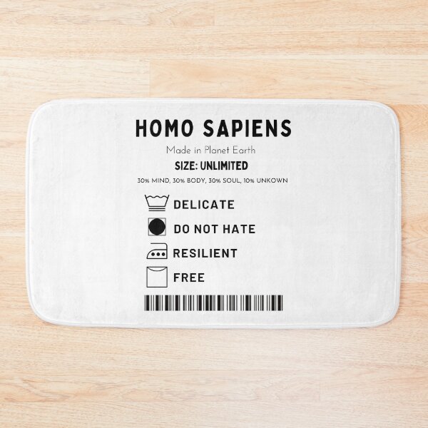Item preview, Homo sapiens, Human barcode designed and sold by TheCellDesigns.