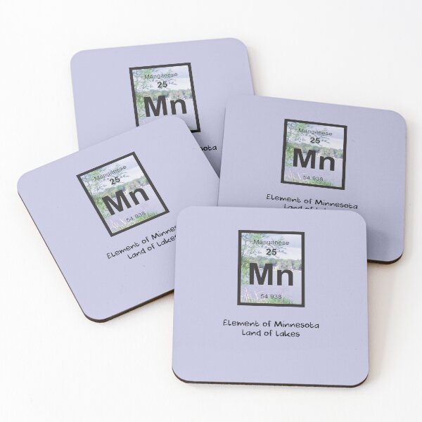 Item preview, MN State Abbreviation for Minnesota Periodic Table of Elements Periodical Word designed and sold by Siela.