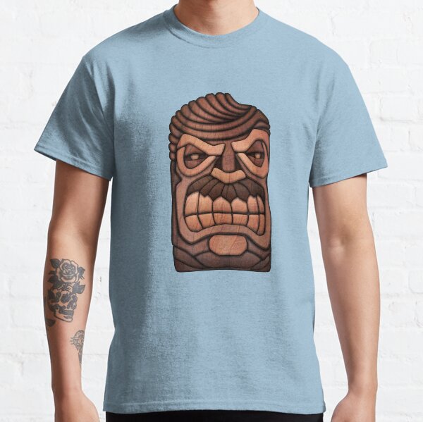 Ron Swanson Tiki Mask Classic T-Shirt