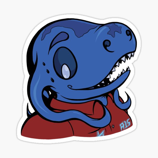 Quizzik Bust Sticker Sticker