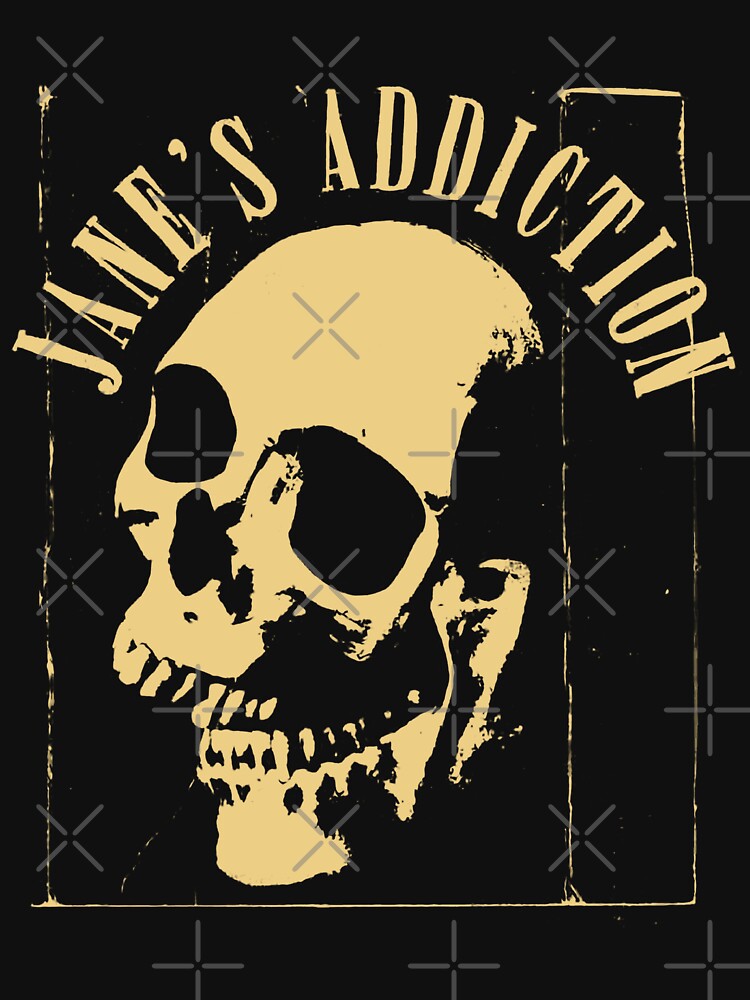 Skull Vintage Graphic by Jane's Addiction Art | Active T-Shirt