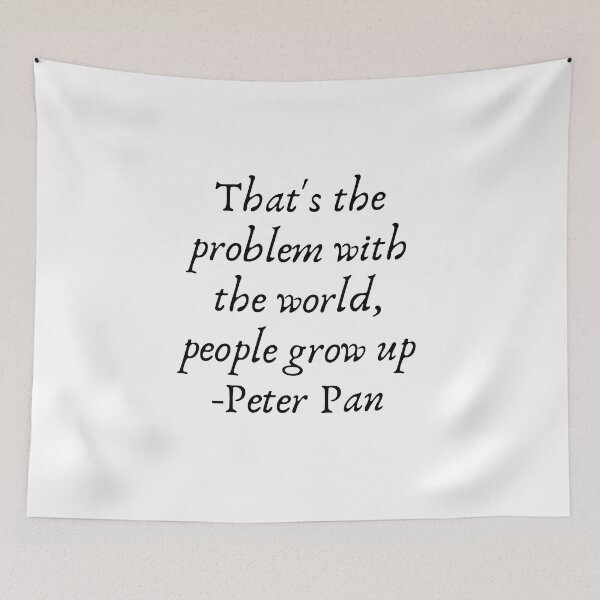 Item preview, Copy of peter pan quote designed and sold by broadwaygirl142.