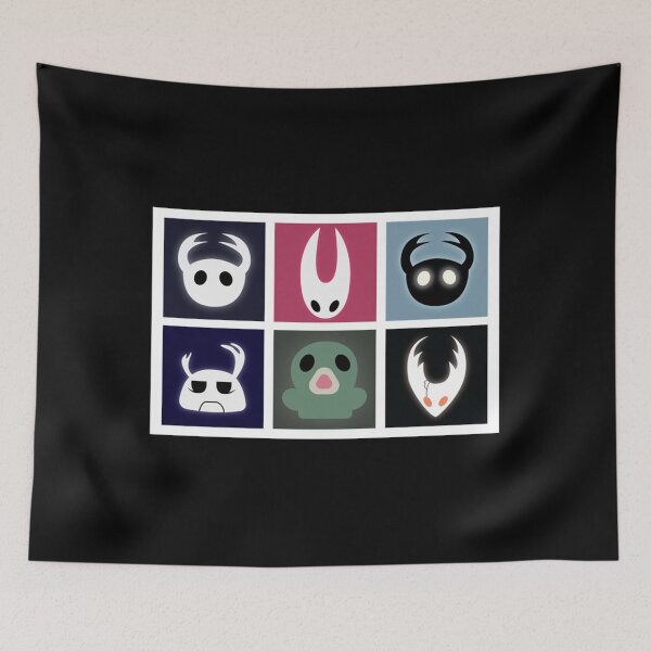 Item preview, Hollow Knight Heads   designed and sold by Rezzonposter.