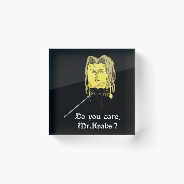 Item preview, Do you care, Mr. Krabs   designed and sold by Rezzonposter.