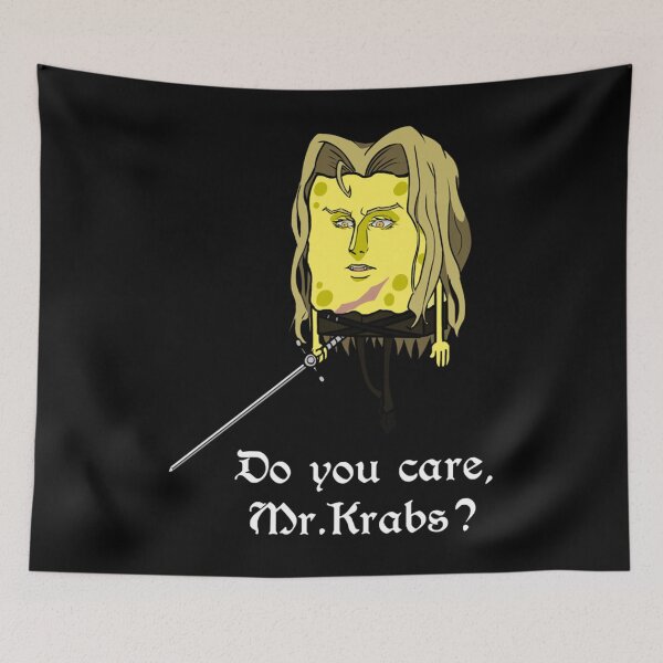 Item preview, Do you care, Mr. Krabs   designed and sold by Rezzonposter.