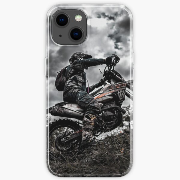 Enduro race iPhone Soft Case