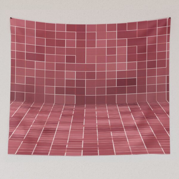 Item preview, Abstract Square Pink red designed and sold by Tshirtstory.