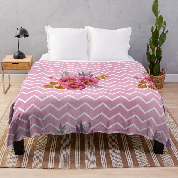 Item preview, Floral Zig Zag designed and sold by Color Me F*@k!ng Happy.
