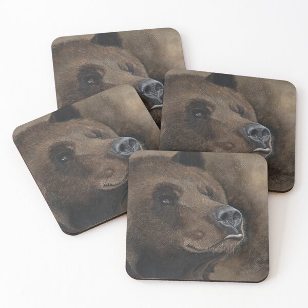 Item preview, grizzly brown bear  designed and sold by Michelle  Oude Avenhuis.