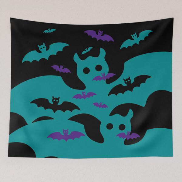 Item preview, Halloween bats designed and sold by Kritzel-Claudi.