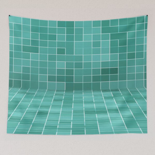 Item preview, Abstract Square Turquoise  designed and sold by Tshirtstory.