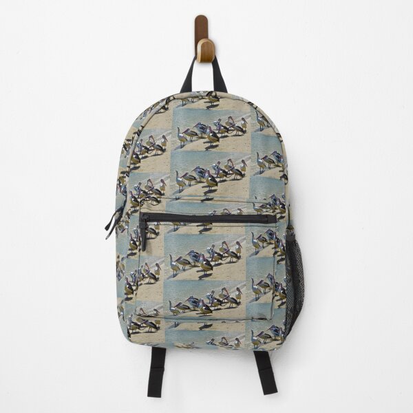 Item preview, Flock of Pelicans on the Beach! designed and sold by Mickangelhere.
